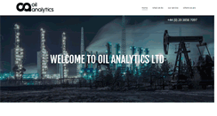Desktop Screenshot of oilanalytics.com