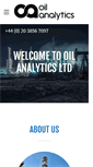 Mobile Screenshot of oilanalytics.com